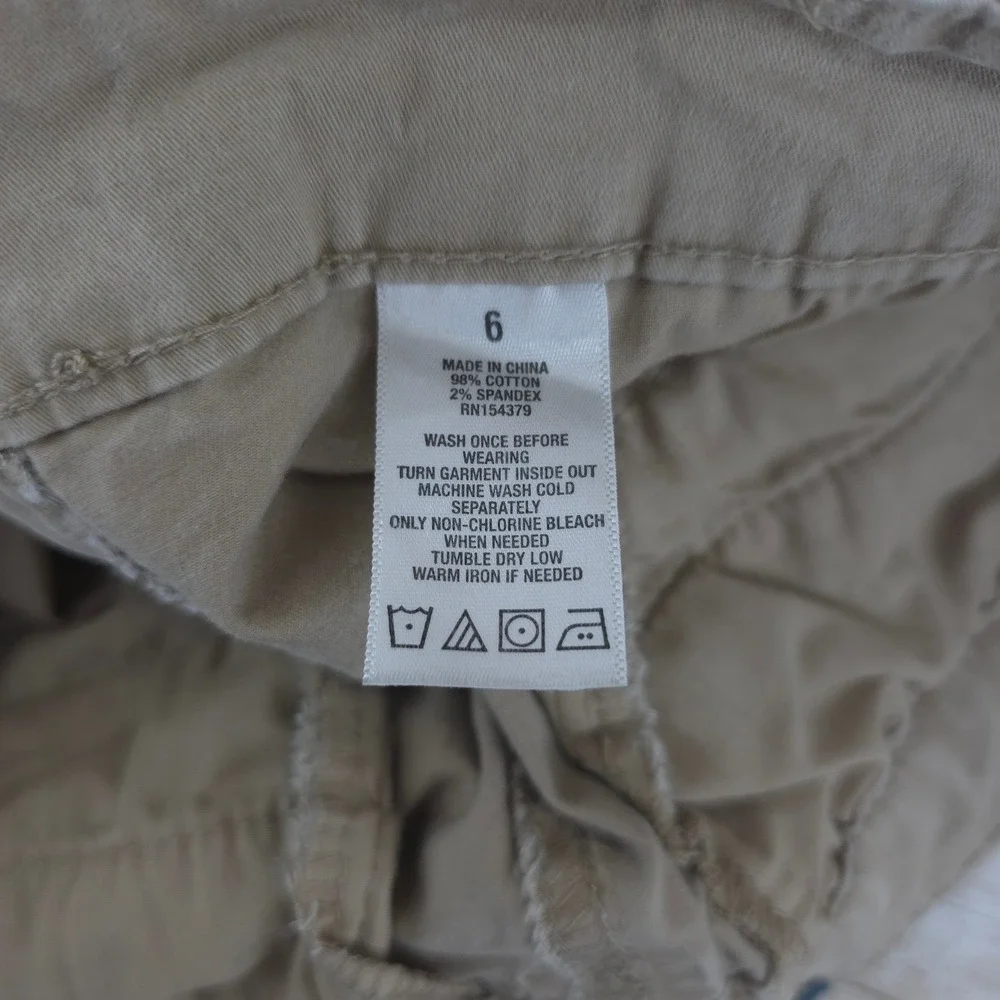 Aeropostale Khaki Shorts Size 6